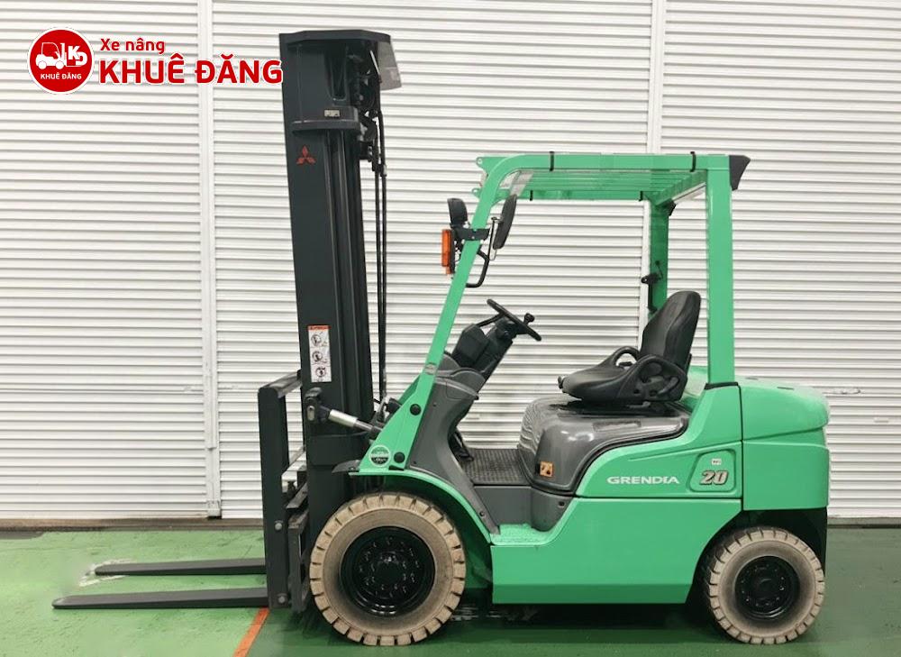 Xe nâng dầu 2 tấn Mitsubishi FDE20-F18C sản xuất 2018