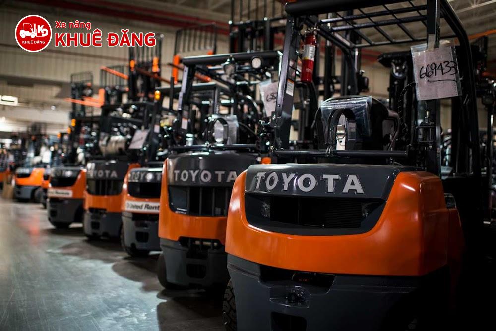 xe nâng Toyota Nhật Bản là dòng xe được ưa chuộng hàng đầu tại Việt Nam