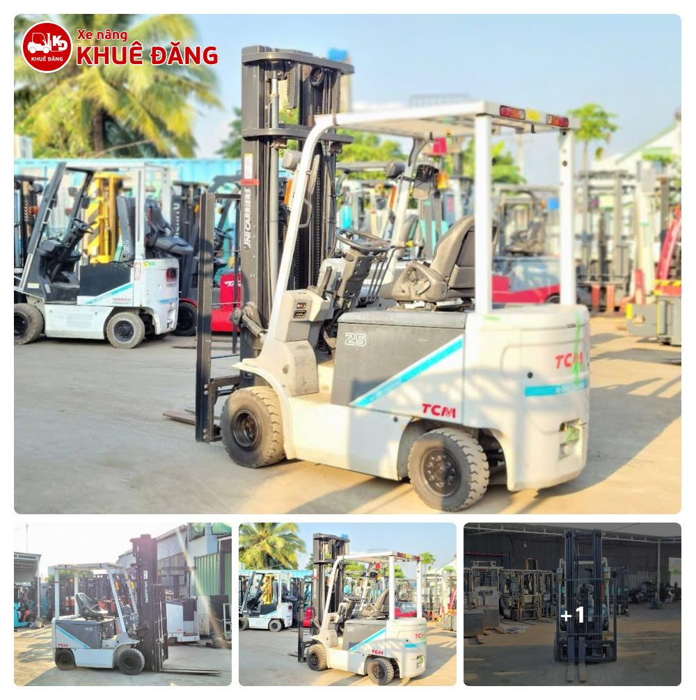 Xe Nâng điện TCM FB25-8 Giá Rẻ, 2.5 Tấn, 6m Tại TPHCM