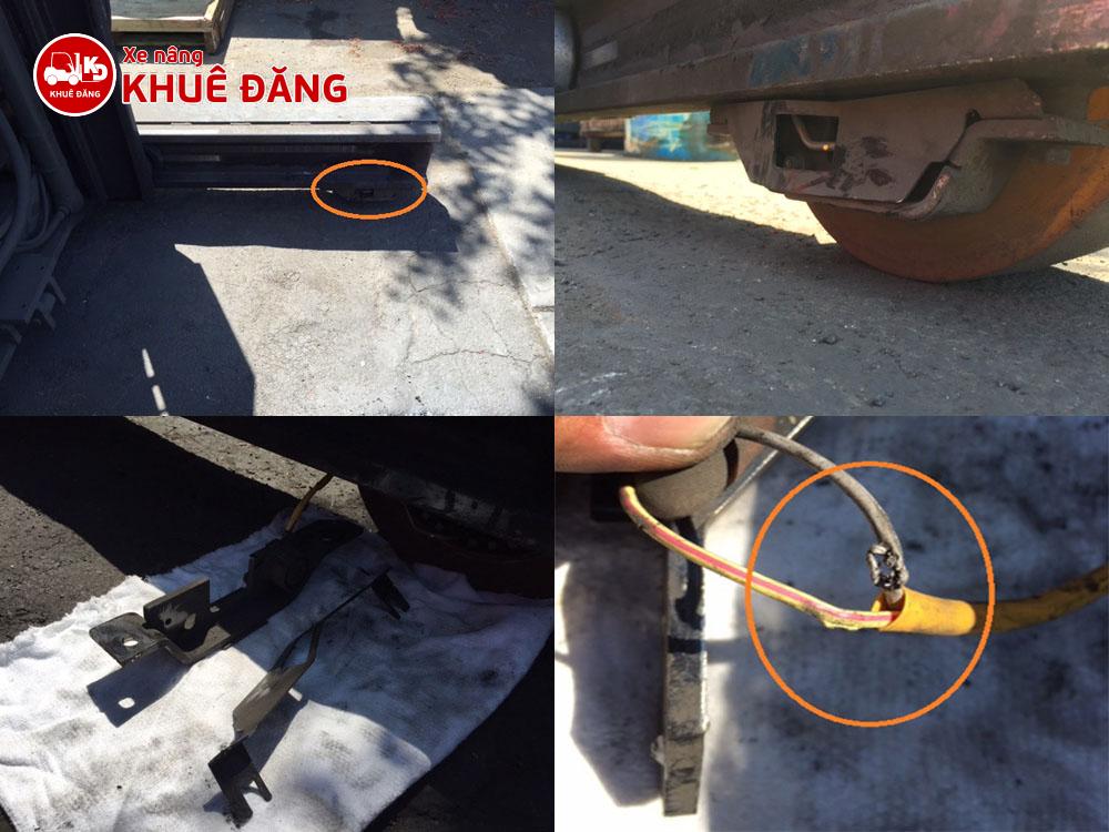 Sửa lỗi cảm biến 51-1 xe nâng điện Toyota