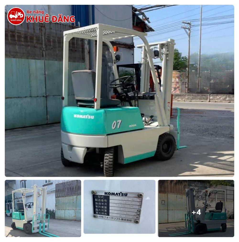 Xe Nâng Điện Komatsu FB07-3 Mini 700Kg Giá Rẻ TPHCM