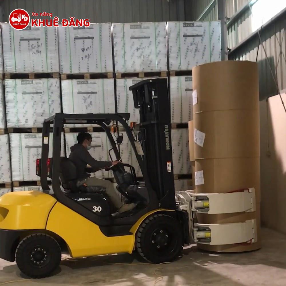 Xe nâng dầu có chi phí nhiên liệu rẻ hơn so với xe chạy xăng