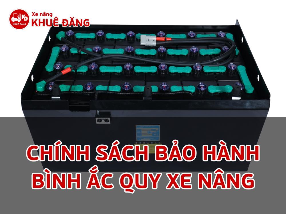 Chính sách bảo hành bình ắc quy xe nâng