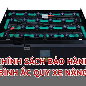 Chính sách bảo hành bình ắc quy xe nâng