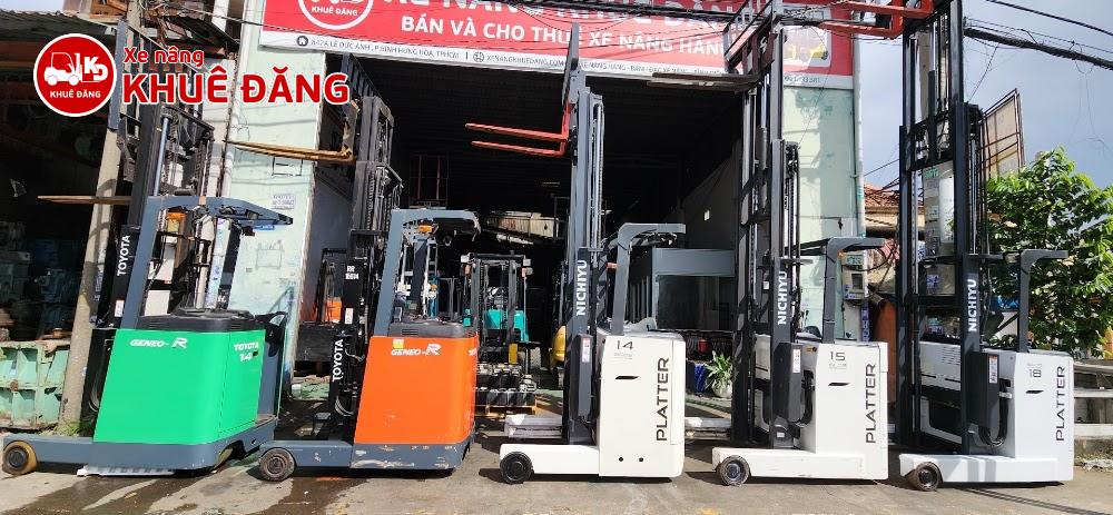 Xe nâng điện đứng lái Khuê Đăng TPHCM
