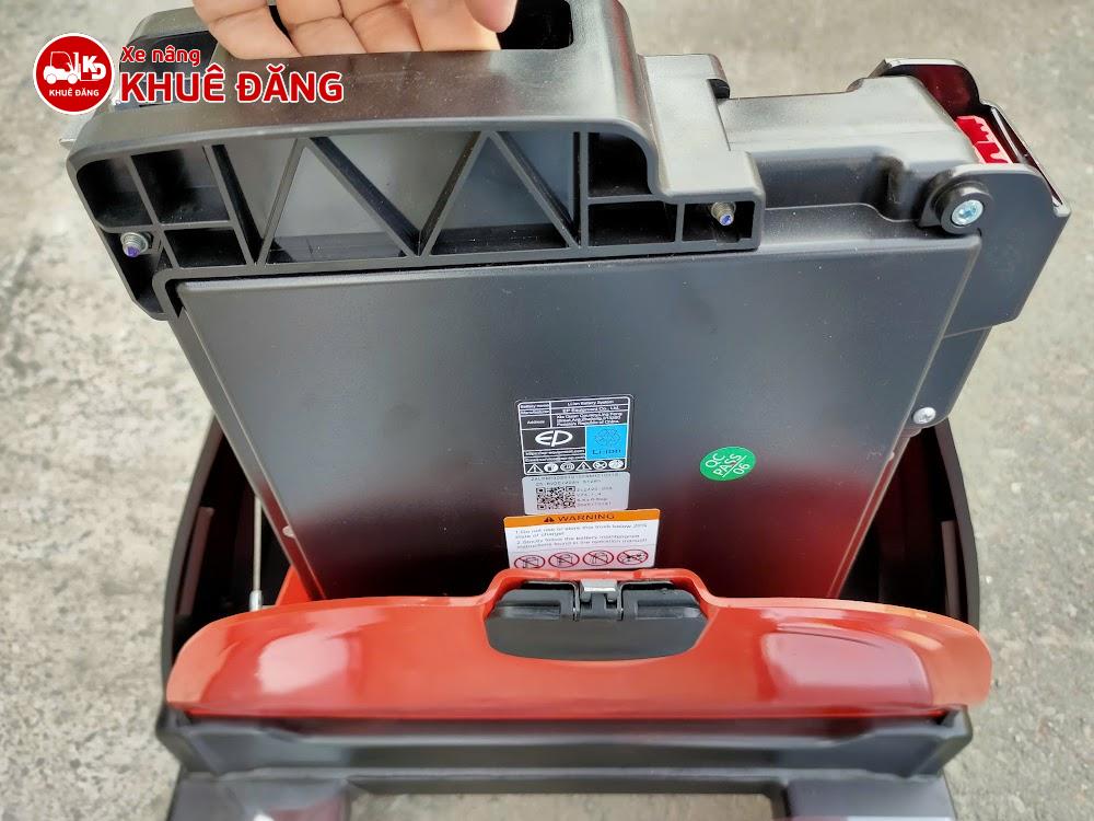 Xe nâng tay điện 1.5 tấn EP EPT15-EZ dùng pin Lithium 24V 20Ah