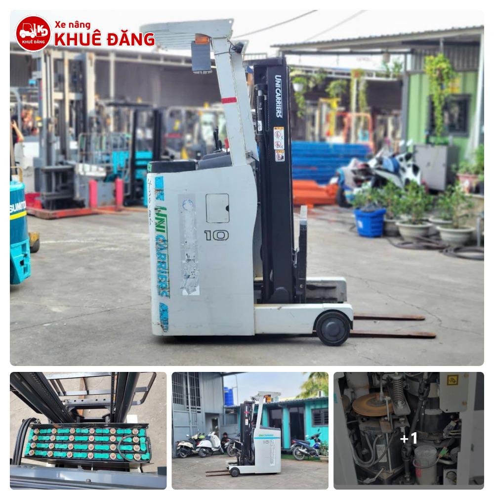Xe Nâng điện đứng Lái UniCarriers FRB10-8 1 Tấn Giá Rẻ TPHCM
