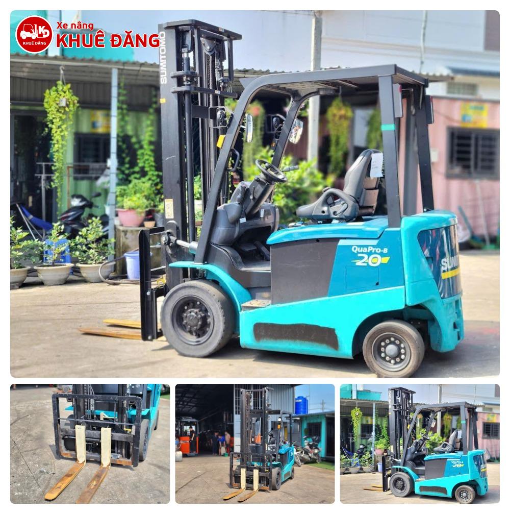 Xe Nâng Điện Sumitomo 51FB20PXIII 2 Tấn Giá Rẻ TPHCM