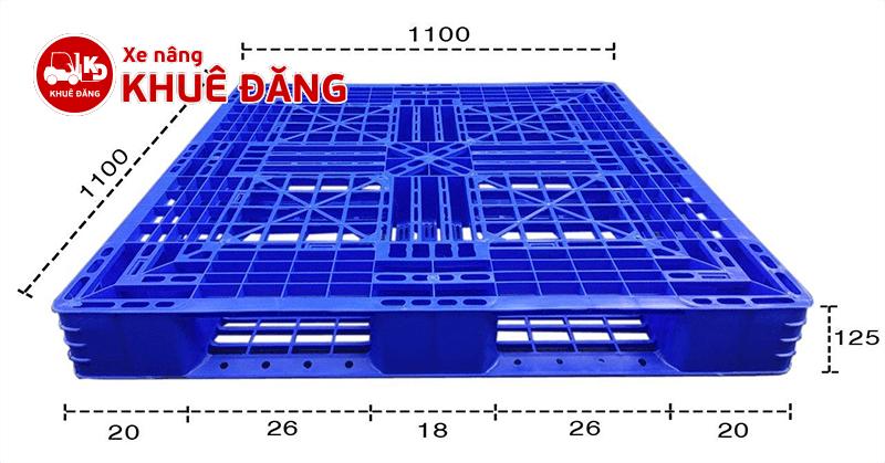 pallet phù hợp với cả xe nâng xàng rộng vàn càng hẹp