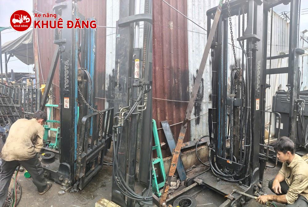 Quá trình hàn cố định để làm khung