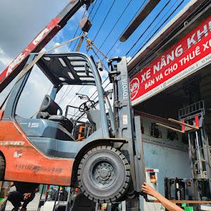 Mua bán, trao đổi xe nâng Toyota cũ tại Xe nâng Khuê Đăng