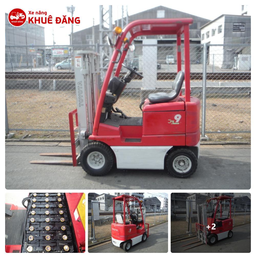 Xe Nâng Điện Toyota 3FB9 Mini 900Kg Giá Rẻ TPHCM - Bánh Đặc