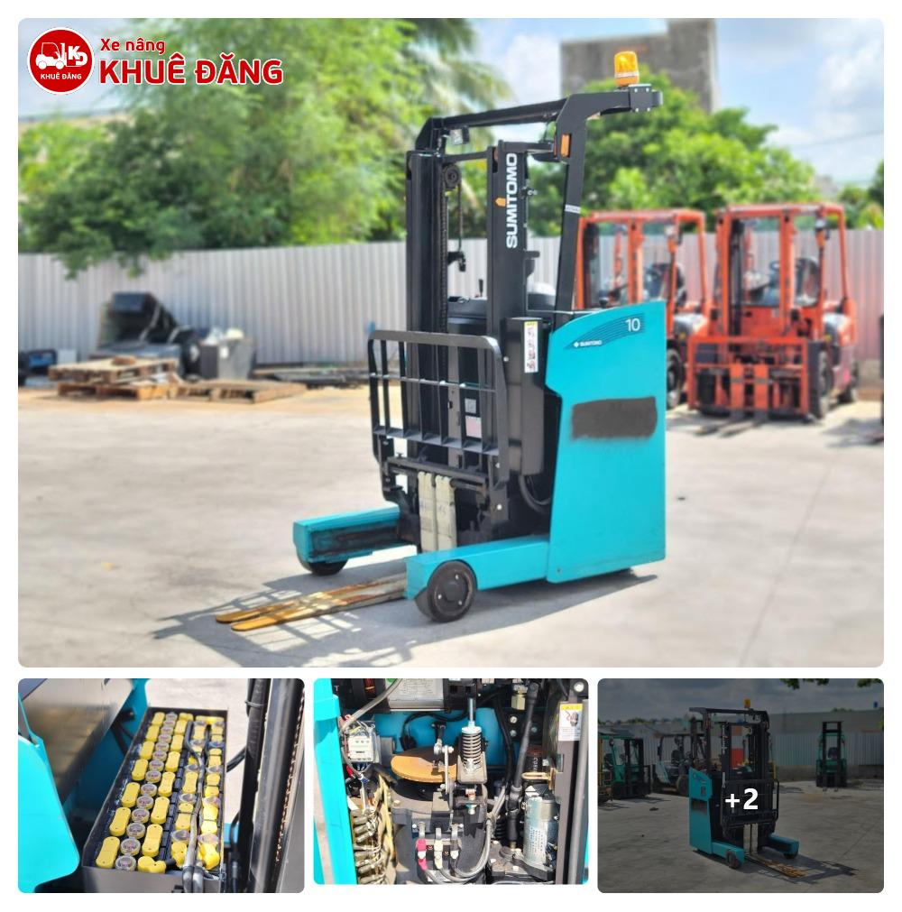 Xe Nâng điện Sumitomo 61FBR10NXII 1T Giá Rẻ TPHCM ✅, đứng Lái