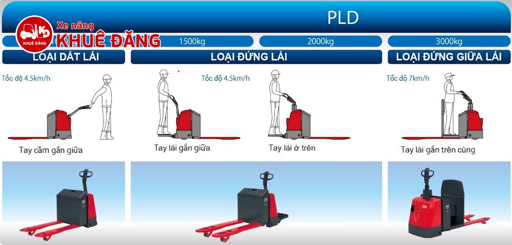 Các loại xe nâng tay điện có bệ đứng và không có bệ đứng