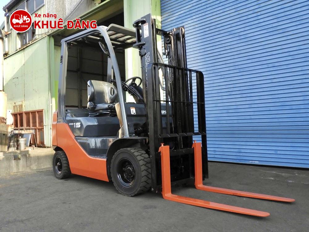Xe nâng dầu 1.5 tấn Toyota 02-8FD15 số tự động