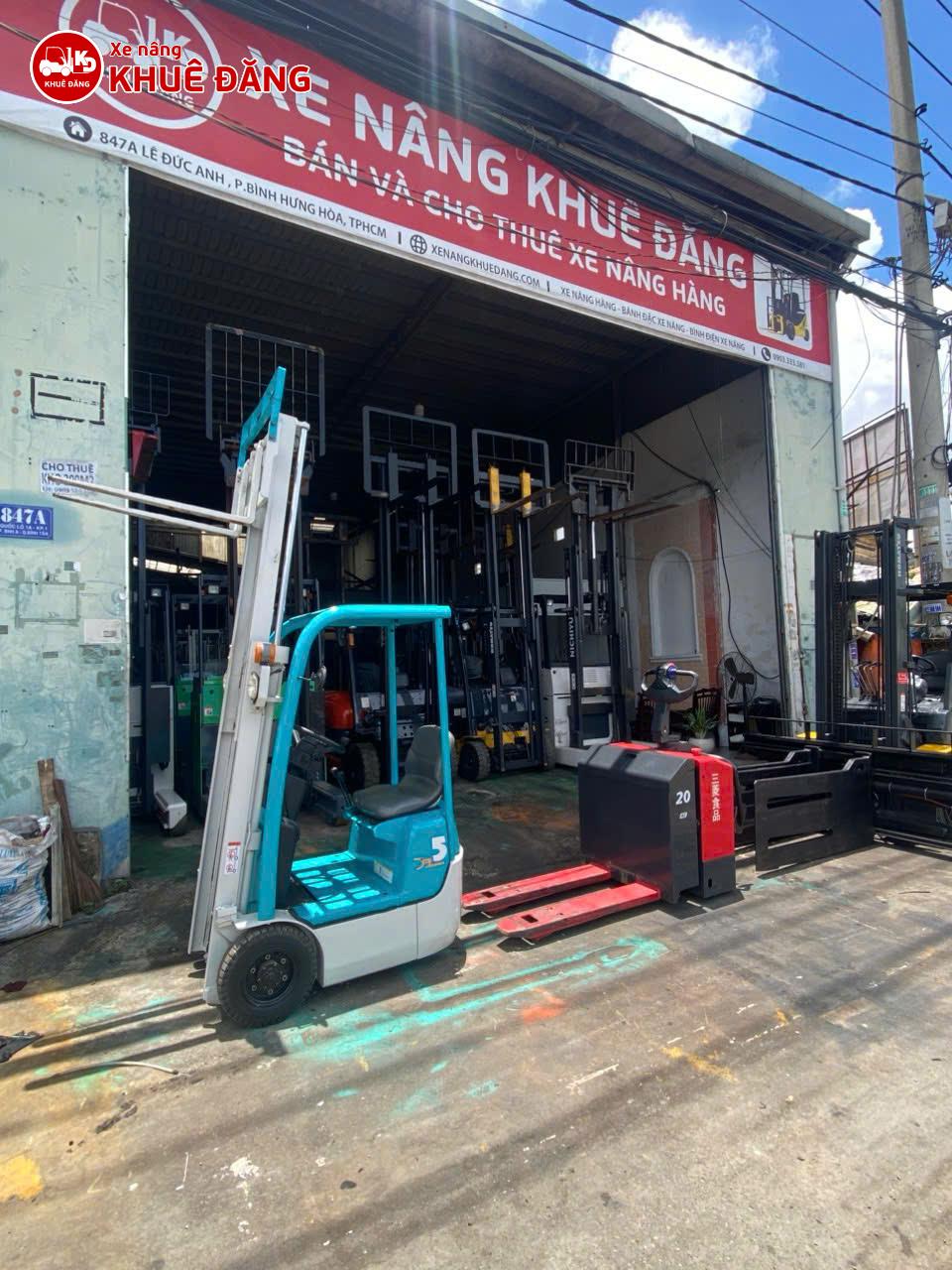 Các mẫu xe nâng điện mini tại công ty Khuê Đăng TPHCM