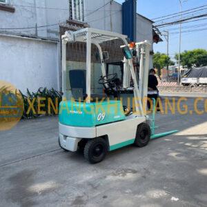 Xe Nâng Điện Ngồi Lái Mini 900kg KOMATSU Fb09-3 (1)