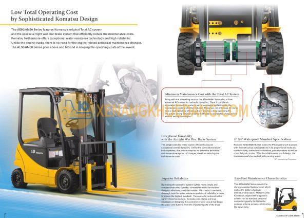 Catalog xe nâng KOMATSU FB15-12