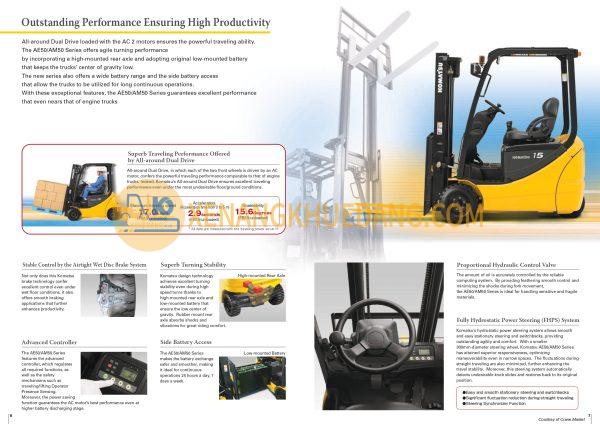 Catalog xe nâng KOMATSU FB15-12