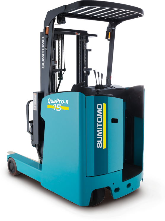 xe nâng điện đứng lái 1.5 tấn Sumitomo Nhật bản